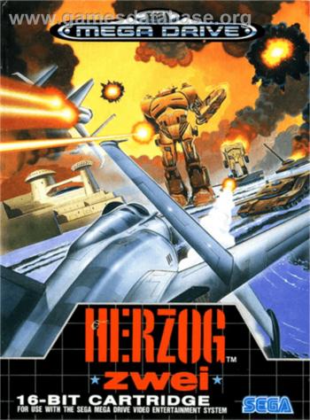 Cover Herzog Zwei for Genesis - Mega Drive